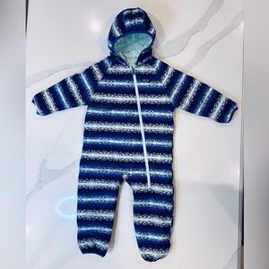 Patagonia 2T Purple Toddler Reversible Snowsuit -Like New/Excellent Condition